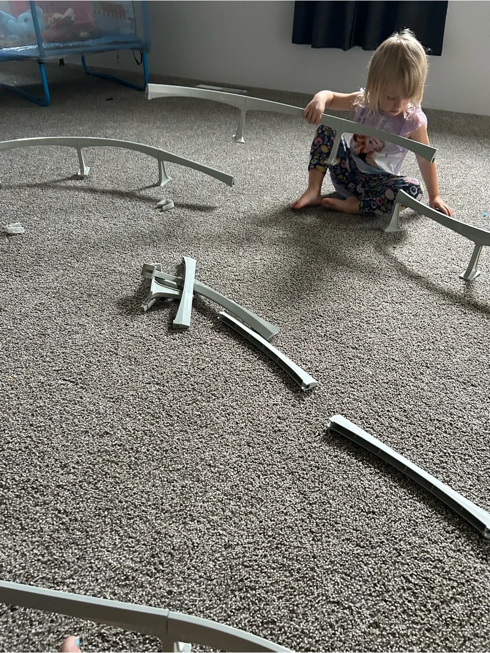 Disney double monorail train set